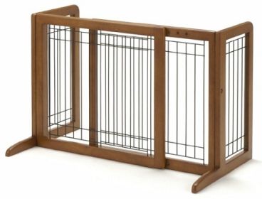 Richell Small Bay Isle Freestanding Pet Gate