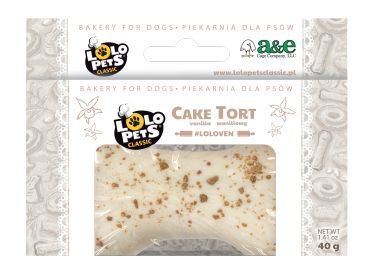 Bone Shaped Cake - MINI (Vanilla)