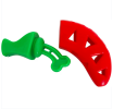 Steel Dog Chili Pepper Treat Dispenser Slow Treater Dog Toy