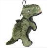 Steel Dog Ruffian Dino T-Rex Plush, Squeaky Toy, Tough Chewer