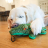 Steel Dog Ruffian Safari Gator Plush, Squeaky Toy, Tough Chewer