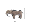 Steel Dog Ruffian Hoofer Donkey Plush, Squeaky Toy, Tough Chewer