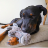 Steel Dog Ruffian Hoofer Donkey Plush, Squeaky Toy, Tough Chewer