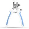 Stainless Steel Dog Nail Clippers with Safety Guard and Nail File