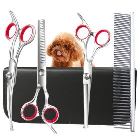 Household Dog Hair Clipper; Stainless Steel Professional Pet Grooming Tools; Pet Hair Shaver