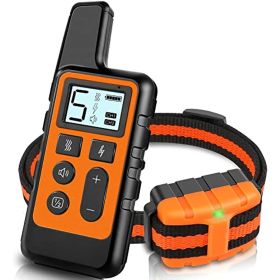 Waterproof Dog Training Collar with Remote, Beep, Vibration & Shock