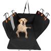 Dog Car Seat Cover Backseat Protector with Mesh Window and Seat Belt