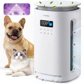 Pawtent Pro Pet Air Purifier for Dog Odor, Dander, Fur & Allergens with PM2.5 Sensor