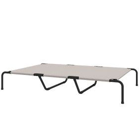 Elevated Dog Bed for Large Dogs, 60 Inch, Raised Outdoor Mesh Cot