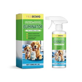 YEGBONG Pet Stain Cleaner Spray for Washable Household Surfaces 120 ml