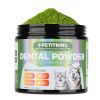 Natural Dog Dental Powder for Teeth Cleaning, Tartar Control & Fresh Breath