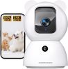 2.5K Indoor Pet & Home Security Camera with 360° Pan, AI Detection & Night Vision