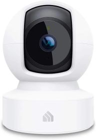 Indoor Pan Tilt Pet Camera with 1080p HD Video, Night Vision & Motion Detection