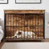 TimberTrail Furniture Style Wooden Dog Crate, Medium/Large Dogs