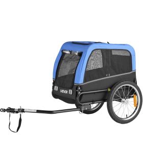 Dog Bike Trailer, Cart Bicycle Carrier for Small & Medium Dogs, Easy Folding Frame