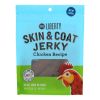BIXBI Chicken Jerky Dog Treats for Skin & Coat 5 oz 6 Pack