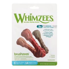 Whimzees Small Dental Dog Chews, 14 Count 7.4 oz 4 Pack
