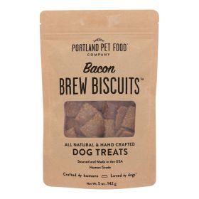 Portland Pet Food Company Bacon Peanut Butter Dog Treats 5 oz 6 Pack