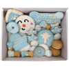 Winter Dog Treat Gift Box, Individually Wrapped Seasonal Treats