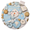 Winter Dog Treat Gift Box, Individually Wrapped Seasonal Treats