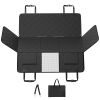 VEVOR Dog Back Seat Extender with Waterproof Car Seat Cover
