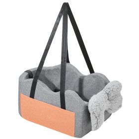 Center Console Dog Car Booster Seat for Small Dogs
