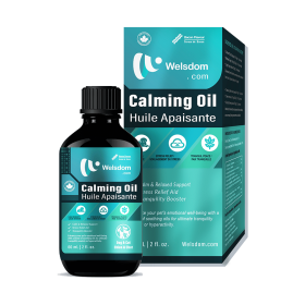 Natural Calming Oil for Dogs & Cats for Stress and Anxiety Support