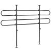 PawHut Universal Adjustable Dog Car Barrier