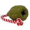 USA K9 Rubber Treat Dispenser Dog Toy for Chewing & Tugging