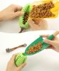Interactive Rubber Treat Dispensing Squeaky Dog Ball Toy for Chewing, Fetch & Dental Care