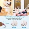 Rechargeable Pet Nail Grinder with Adjustable Speeds for Dogs Claw Care
