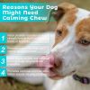Natural Dog Calming Chews for Stress, Anxiety & Relaxation Support