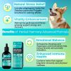 Herbal Calming Drops for Dogs & Cats Stress Support Liquid Supplement