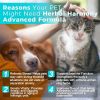 Herbal Calming Drops for Dogs & Cats Stress Support Liquid Supplement