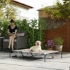Elevated Dog Bed for Large Dogs, 60 Inch, Raised Outdoor Mesh Cot