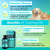 Natural Calming Oil for Dogs & Cats for Stress and Anxiety Support