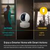 Indoor Pan Tilt Pet Camera with 1080p HD Video, Night Vision & Motion Detection