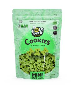 LoLo Bone Shaped Biscuit - Mint Flavor - MINI (Stand Up Pouch)