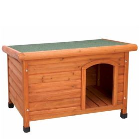 Premium Plus Wooden Dog House (Option: Small)