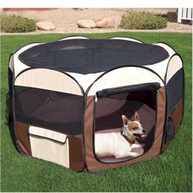 Deluxe Pop Up Dog Play Pen (Option: Medium)