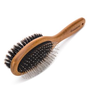Pet Comb Dog Cleaning Brush (Specification: Double/S)