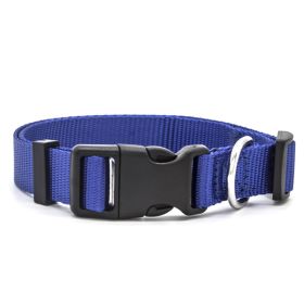 Adjustable Pet Collar (Option: Blue-L)