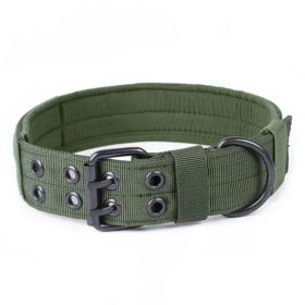 Anti-grind Dog Leash Collar (Option: Green-L)