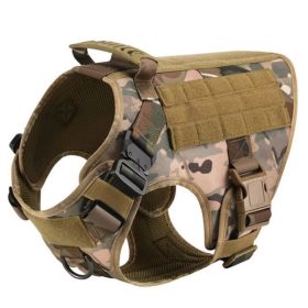 Luxury Camouflage Dog Collar Leash Set (Option: Camouflage-S)