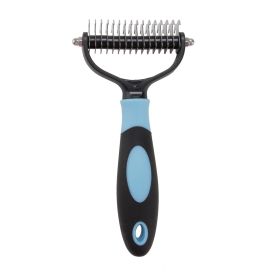 Dog Mats & Tangles Dematting Brush (Specification: Blue/Large)