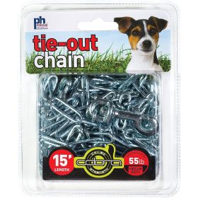 Prevue Pet Products 15 Foot Tie Out Chain (Option: out Chain Medium Duty)