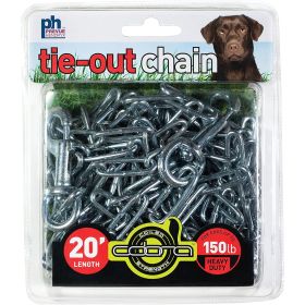 Prevue Pet Products 20 Foot Tie Out Chain (Option: out Chain Heavy Duty)