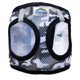 DoggieDesign American River Choke Free Dog Harness, Camouflage Collection (Color: Gray Camo, size: XX-Small)