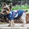 DoggieDesign Combed Cotton Ugly Reindeer Holiday Dog Sweater