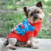 DoggieDesign Combed Cotton Ugly Snowman Holiday Dog Sweater